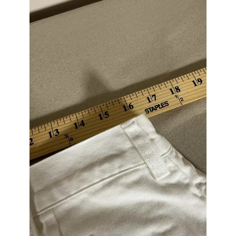 VINTAGE Polo Ralph Lauren Tyler Shorts Size 36 White 9 Inch Preppy Mens